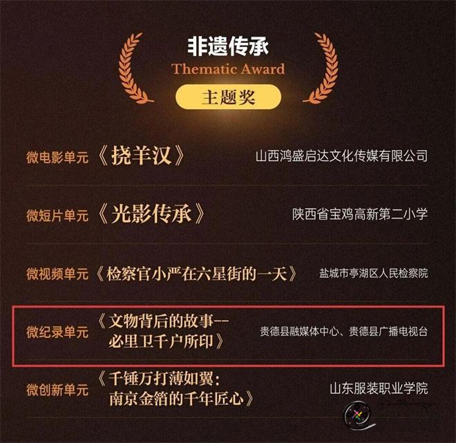 青海贵德县融媒作品获中国微电影“金蜂鸟奖”2.jpg