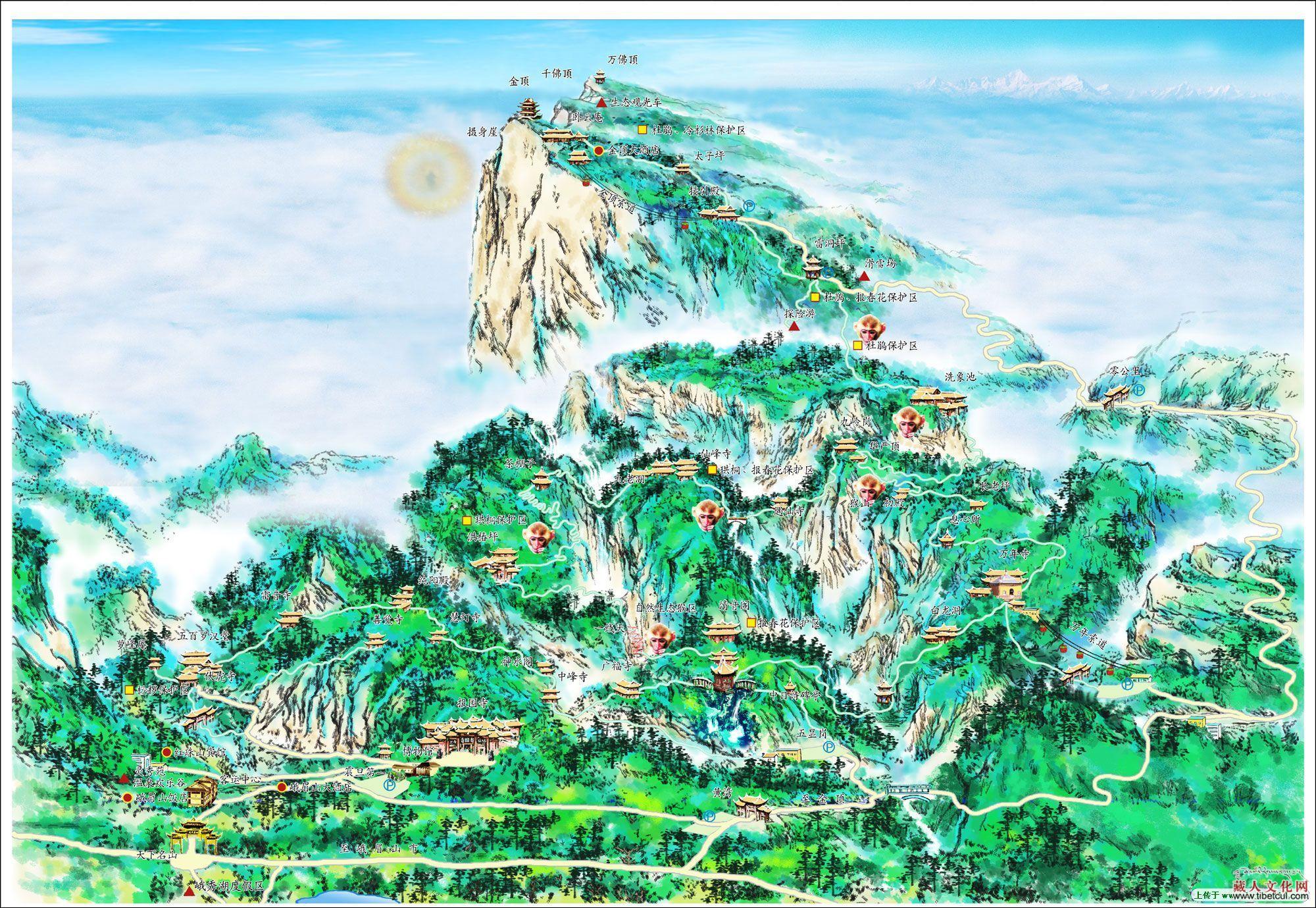 佛教四大名山之峨眉山与藏传佛教